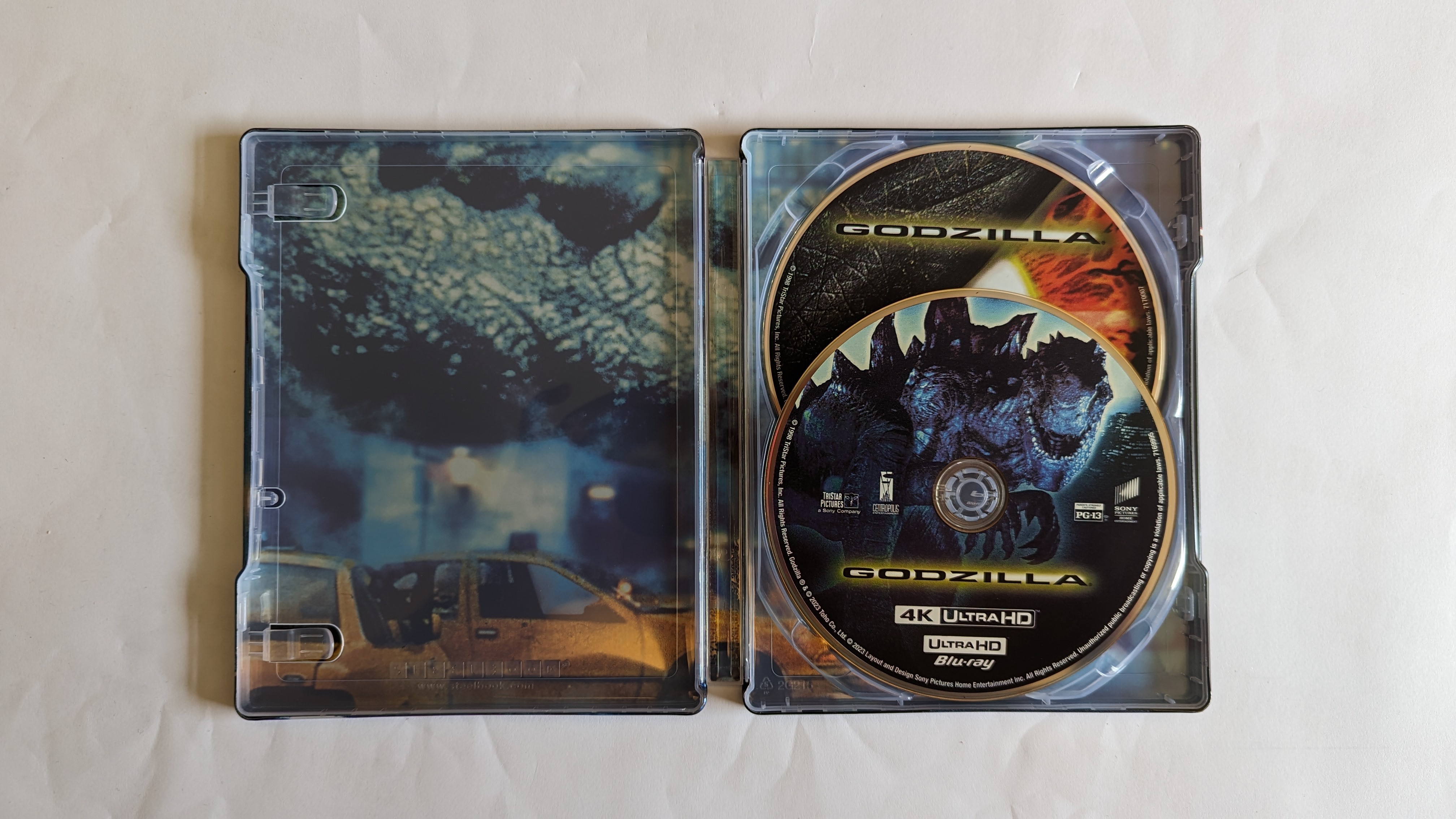 Test 4K Ultra HD Blu-ray : Godzilla (1998)